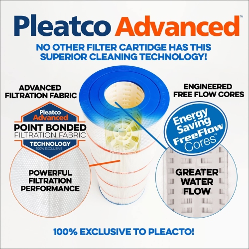 Pleatco For Hot Spring Spas - PWK35B - Single Filter