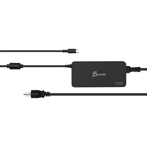 j5create 108W 3-Port PD USB-C Super Charger