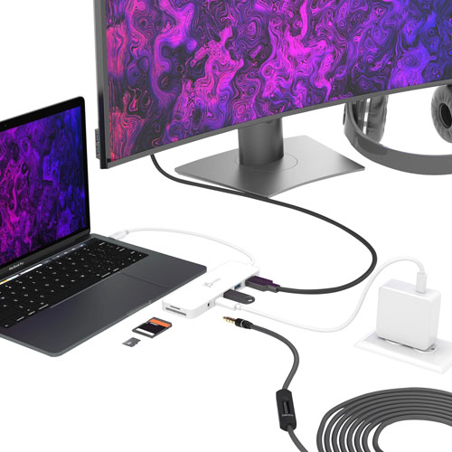 j5create USB-C Multi-Port Hub with Power Delivery Docking Station
