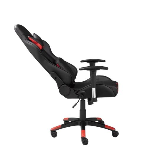 Brassex Inc. Professional Gaming Chair - Black & Red