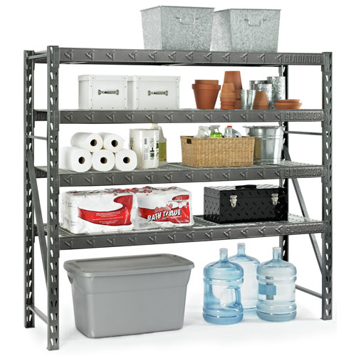 Gladiator Rack Shelving Unit - Hammered Granite