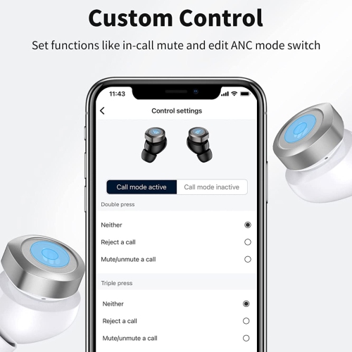 Edifier W240TN Active Noise Cancellation Earbuds with Bluetooth V5.3