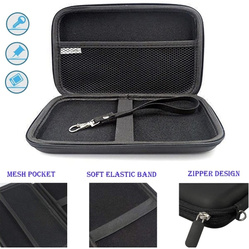 Étui pour GPS 7 po, étui de transport pour GPS avec courroie de sécurité pour GPS Garmin Navigator 6 po 7 po