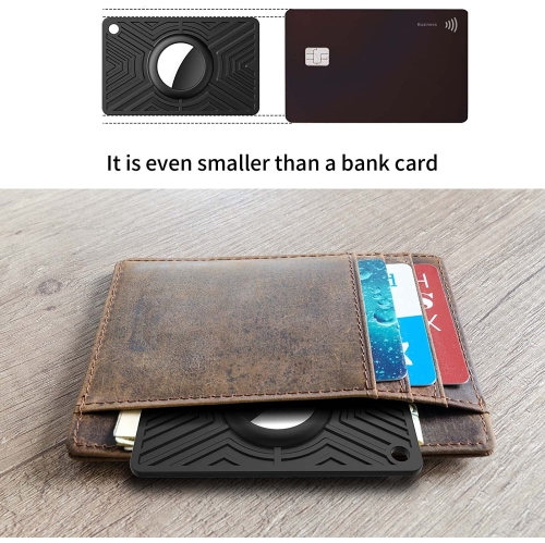 - Compatible with Apple Airtag Air Tag Wallet Holder Case |Flexible |Thin |