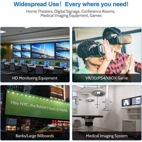 Câble HDMI 15 pi, câble/câble HDMI 4K à hdmi, hdmi 2.0 ultra haute vitesse 18 Gb/s 4K à 60 Hz,