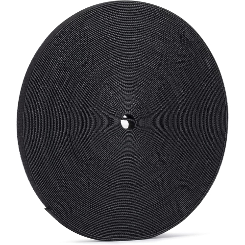 1/2 inch Reusable Fastening Tape Cable Ties Double-Sided Hook-and-Loop Cable Management Tape