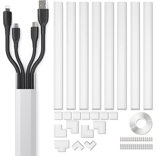 Cord Organizer Kit- Sliding Cable Management-covers For Hiding
