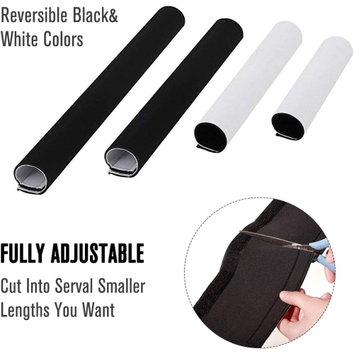 Manchons d’organisation des câbles Organisateur de cordon en néoprène pour câbles USB de téléviseur PC réseau (120