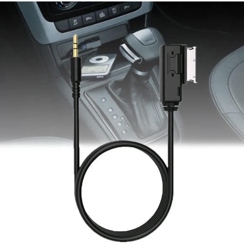 AMI MDI AUX Cable Music Interface Adapter 3.5 mm Jack Aux-in Cord Compatible with A1 A3 A4 A5 A6 A7 A8 Q3 Q5 Q7 TT &