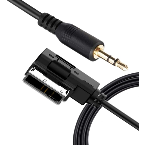 AMI MDI AUX Cable Music Interface Adapter 3.5 mm Jack Aux-in Cord Compatible with A1 A3 A4 A5 A6 A7 A8 Q3 Q5 Q7 TT &