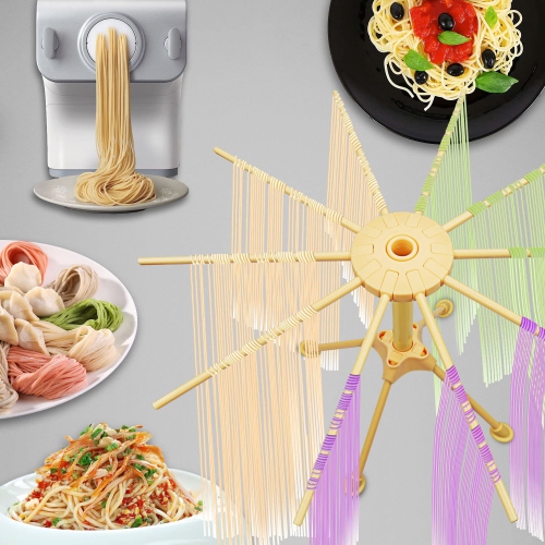 Support de séchage pour pâtes repliable, nouilles fraîches à suspendre, accessoire de séchage pour pâtes domestique pour la cuisine, plastique pliable