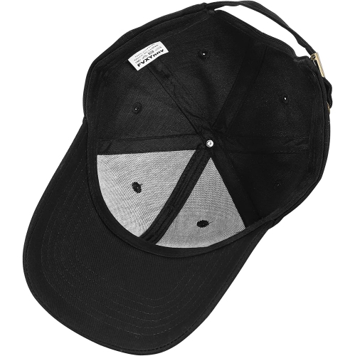 Casquette ajustable en coton ajustable Snapback pour hommes, casquette sport unisexe perméable à l'air de couleur unie