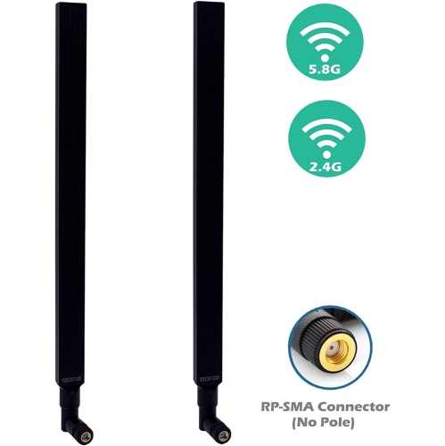 WiFi Antenna Dual Band 9 dBi 2.4/5.8GHz for Router AP - Security IP Camera - USB Card Adapter - PCI PCIe Cards