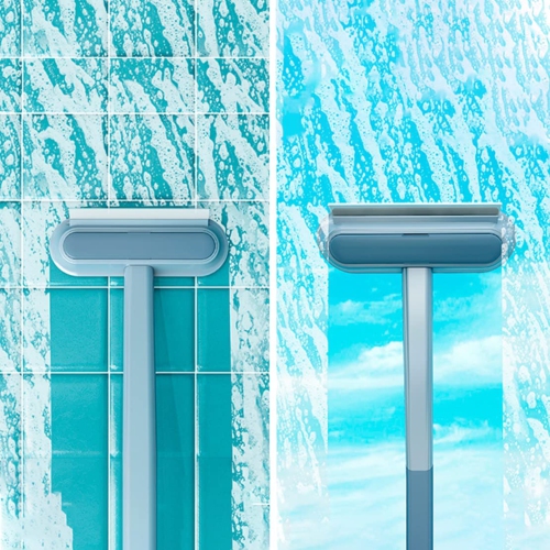 Window Screen Cleaning Brush 4 in 1 Window Mesh Cleaner Brush and Squeege, Multifunctional Window Screen