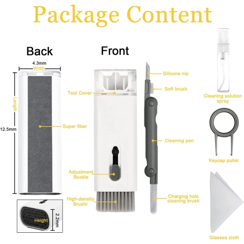 Airpods Electronic Screen 7 in 1 Cleaner Kit Laptop Keyboard Cleaning Tool