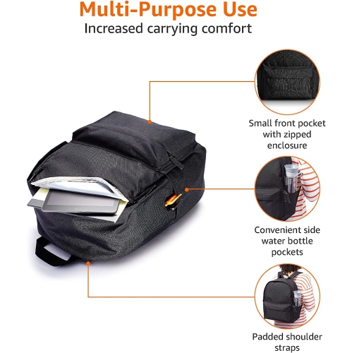 Classic School Backpack - Black