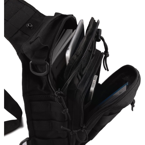 Tactical Shoulder Bag,1000D Outdoor Military Sling Daypack Backpack
