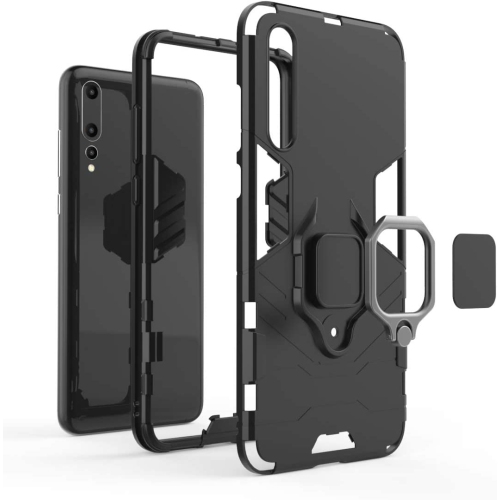 for Huawei P20 Pro Case,Hybrid Heavy Duty Shockproof Armor Dual Layer Protection Defender Back Case Cover for Huawei