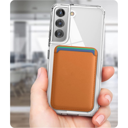 Arrière transparent pour Galaxy S22 plus de Samsung, étui magnétique compatible avec les accessoires et le chargement MagSafe