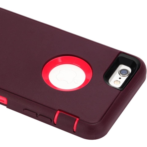 Case for iPhone 6s Plus/6 Plus,Heavy Duty 3 in 1 Built-in Screen Protector Cover Dust-Proof Shockproof