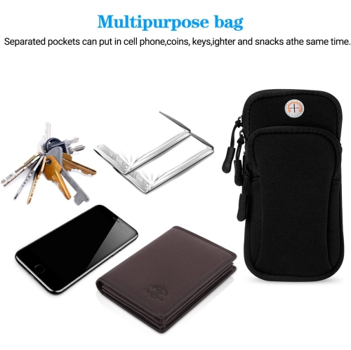 Brassard pour téléphone cellulaire pour iPhone 13 12 11 Pro XR XS X 8 7 6 6s, Galaxy S21 Ultra S20 S10 S9 résistant à la sueur Sports