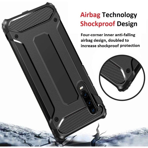 Armor Huawei P20 Pro Case, Heavy Duty [4 Corners Shockproof Protection] Bumper Hard Skin Cover for Huawei P20