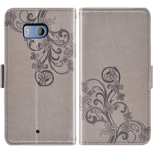 Compatible with HTC U11 Wallet Case and Tempered Glass Screen Protector Flip Purse Accessories Wrist Strap