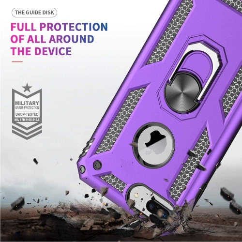 Compatible with iPhone 8 Plus, iPhone 7 Plus,iPhone 6s Plus/ 6 Plus Phone Case, Screen Protector 360 Degree