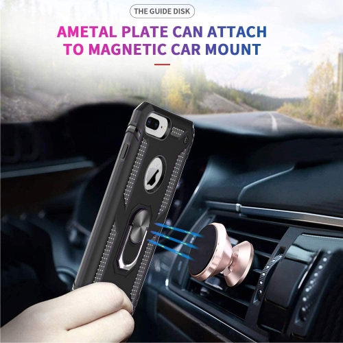 Compatible with iPhone 8 Plus, iPhone 7 Plus,iPhone 6s Plus/ 6 Plus Phone Case,Screen Protector 360 Degree