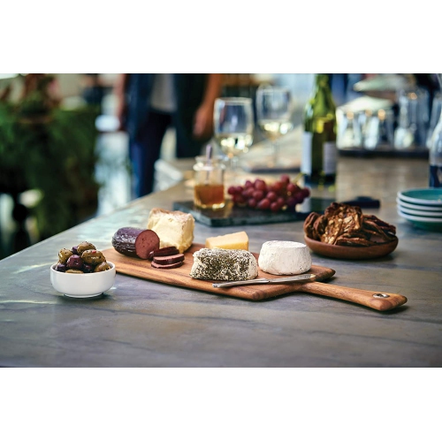 28118 Large Rectangular Paddle Board, Acacia Wood