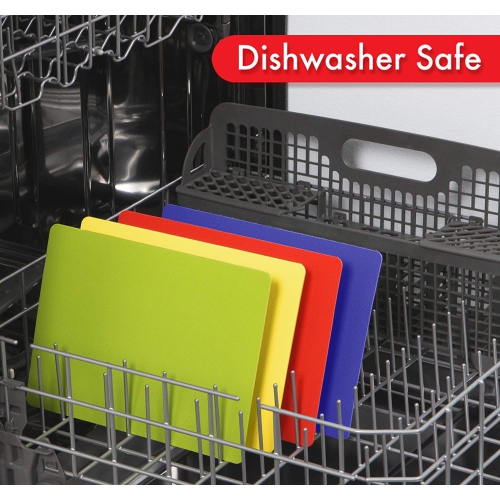 Heavy Duty Grippmat Cutting Boards, 8 by 11-Inch, Set of 4