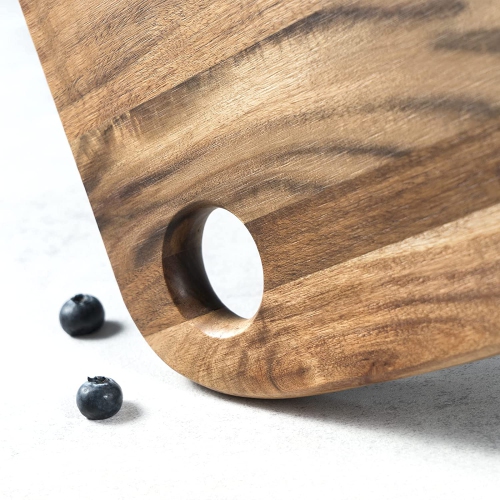 Planches à découper de 3 tailles différentes planches à découper en bois d’acacia la planche à découper est le choix idéal pour la viande à découper,