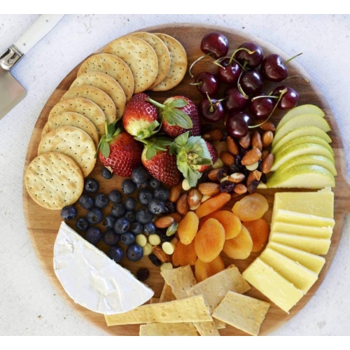 GENERIC  28116 Round Paddle Board, Acacia Wood