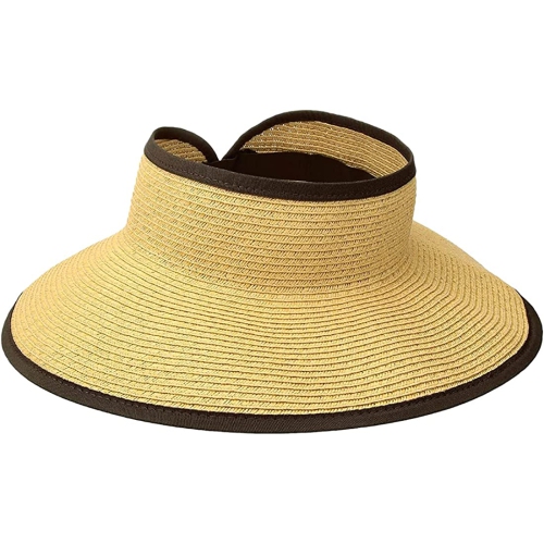 any Womens Ultrabraid Visor with Ribbon Binding, and Sweatband