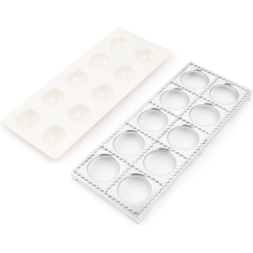 57672 – machine à raviolis Jumbo, aluminium, 10 tasses