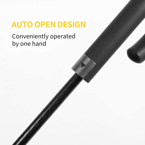 Hook Handle Umbrella Windproof UPF 50+, j Stick UV Umbrellas Auto Open 54IN…