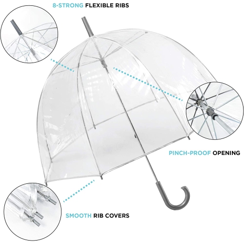 Clear Bubble Umbrella Umbrella, Dots