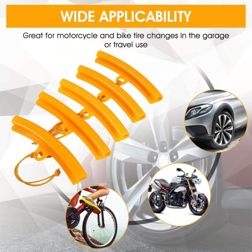 Tire Changer Guard Rim Protectors, 5x Car Tire Changer Guard Rim Protector Tyre Wheel Changing Edge Savers Tool