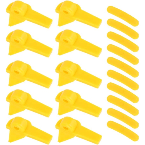 Tyre Rim Protector,Tire Changer Protector 20pcs Tyre Changer Mount Demount Head Duck Insert Rim Protector, Tyre Demount