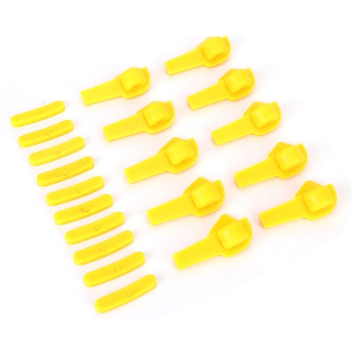 Tyre Rim Protector,Tire Changer Protector 20pcs Tyre Changer Mount Demount Head Duck Insert Rim Protector, Tyre Demount