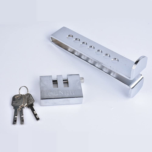 Anti-Theft Auto Stainless Steel Clutch Lock Vehicle Security Protection Supplies Car Brake Lock