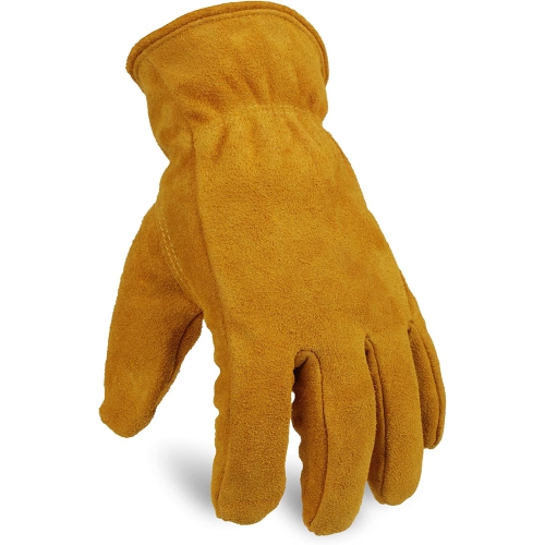 GENERIC  Winter Work Gloves for Men Women Cold Proof Leather Insulated Gloves Thick Thermal Imitation Lambswool - Extra In Multicolor