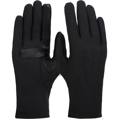 Gants doublés en molleton extensible classiques pour femmes