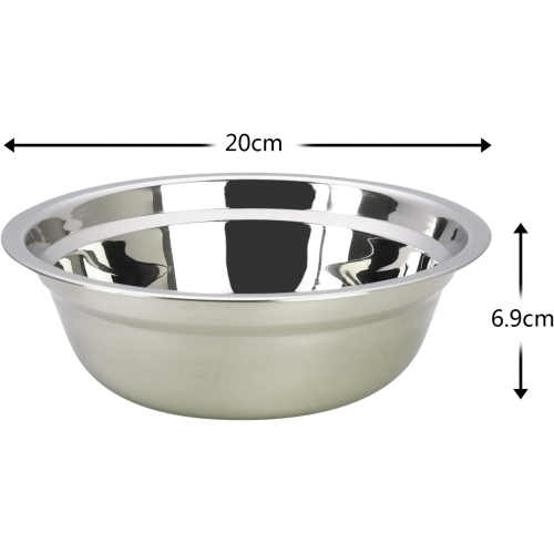 4 Packs Stainless Steel Bowls, Kitchen Mixing Bowls Set