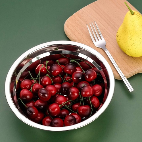 4 Packs Stainless Steel Bowls, Kitchen Mixing Bowls Set