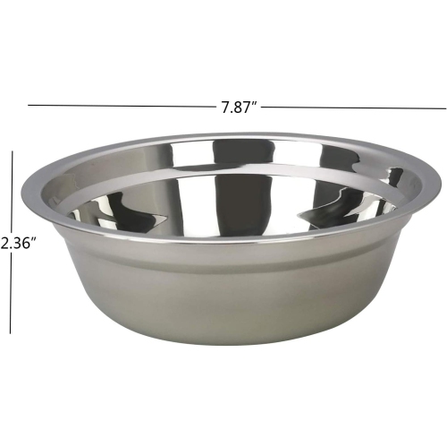 6 Packs Stainless Steel Prep Bowl, Small Mixing Bowl Set, f