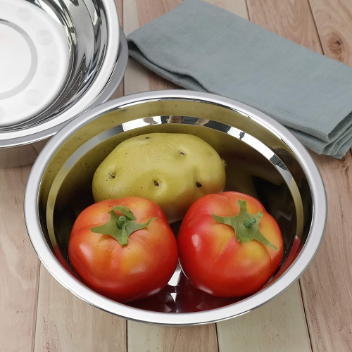 6 Packs Stainless Steel Prep Bowl, Small Mixing Bowl Set, f