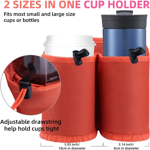 Les porte-gobelets de voyage conviennent aux poignées de valise à roulettes pour porte-boissons pour le café