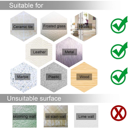 Nano Tape Double Sided Tape, Traceless Washable Reusable Removable Sticky Anti Slip Transparent Adhesive for Paste