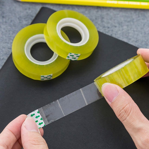 Ruban transparent, ruban transparent pour le bureau, l’école et la maison, 24 rouleaux 3/4 x 1000 po